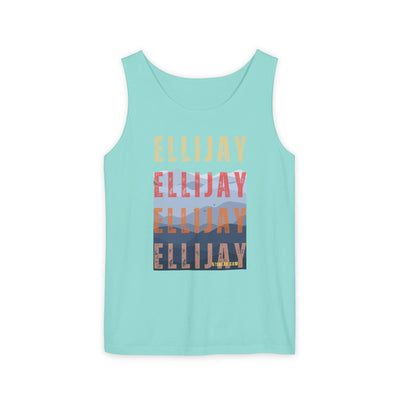 unisex tank-top, mountains graphic, by 515 Gear | Ellijay, GA | cotton tank perfect for casual hikes and workouts