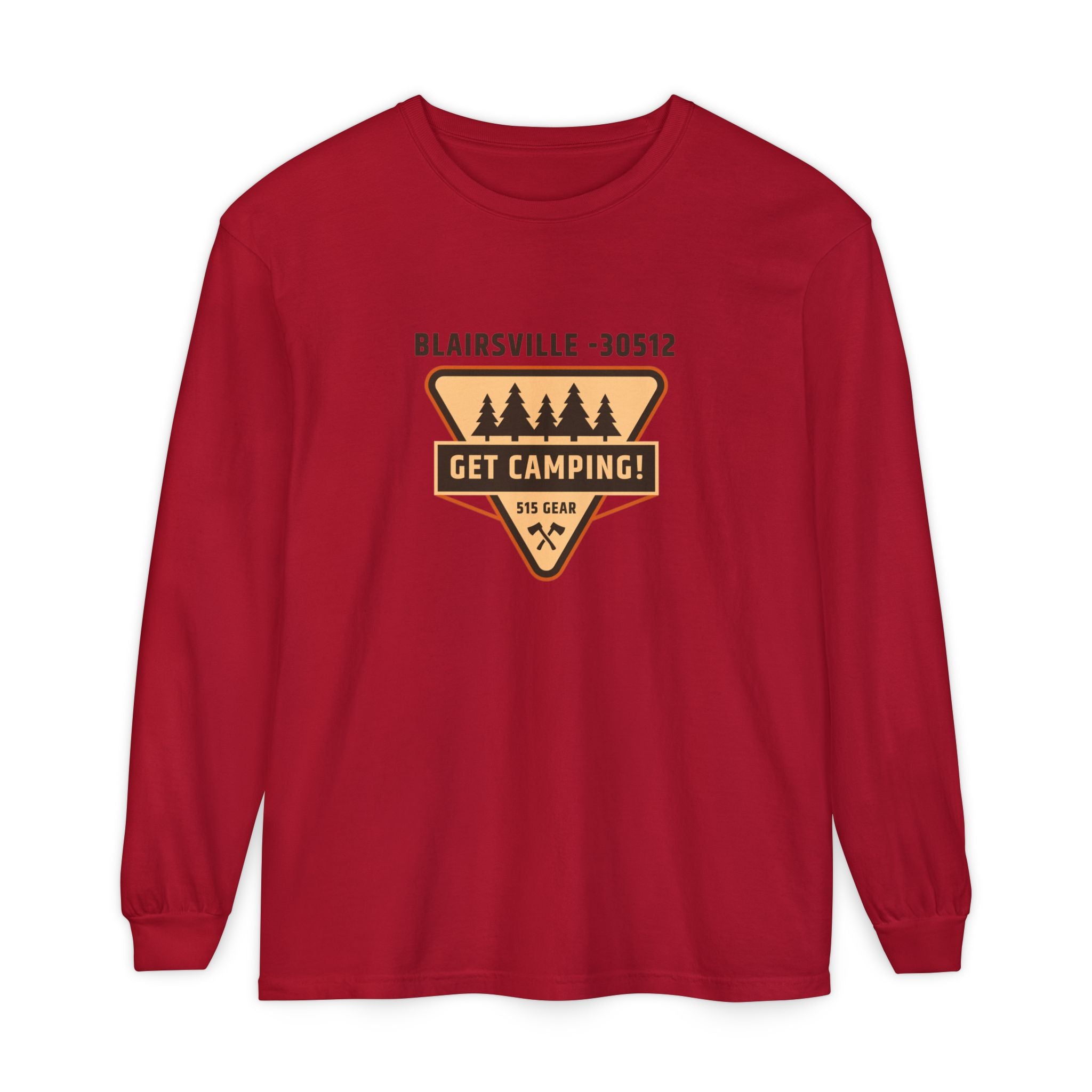 Get Camping! Blairsville - Long Sleeve T-Shirt