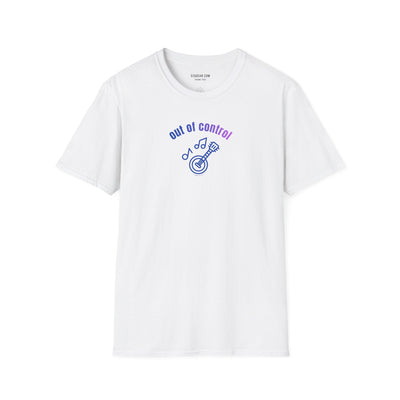 The Fretless Fury Out of Control Banjo Unisex Softstyle T-Shirt