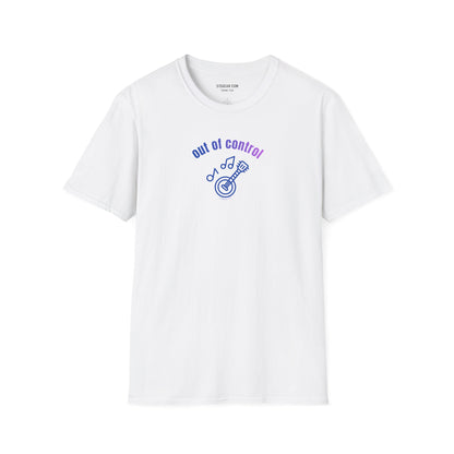 The Fretless Fury Out of Control Banjo Unisex Softstyle T-Shirt