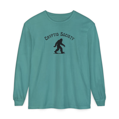 Cryptid Society Long Sleeve Tee – Bigfoot Edition (Comfort Colors®)