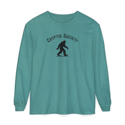 Cryptid Society Long Sleeve Tee – Bigfoot Edition (Comfort Colors®)