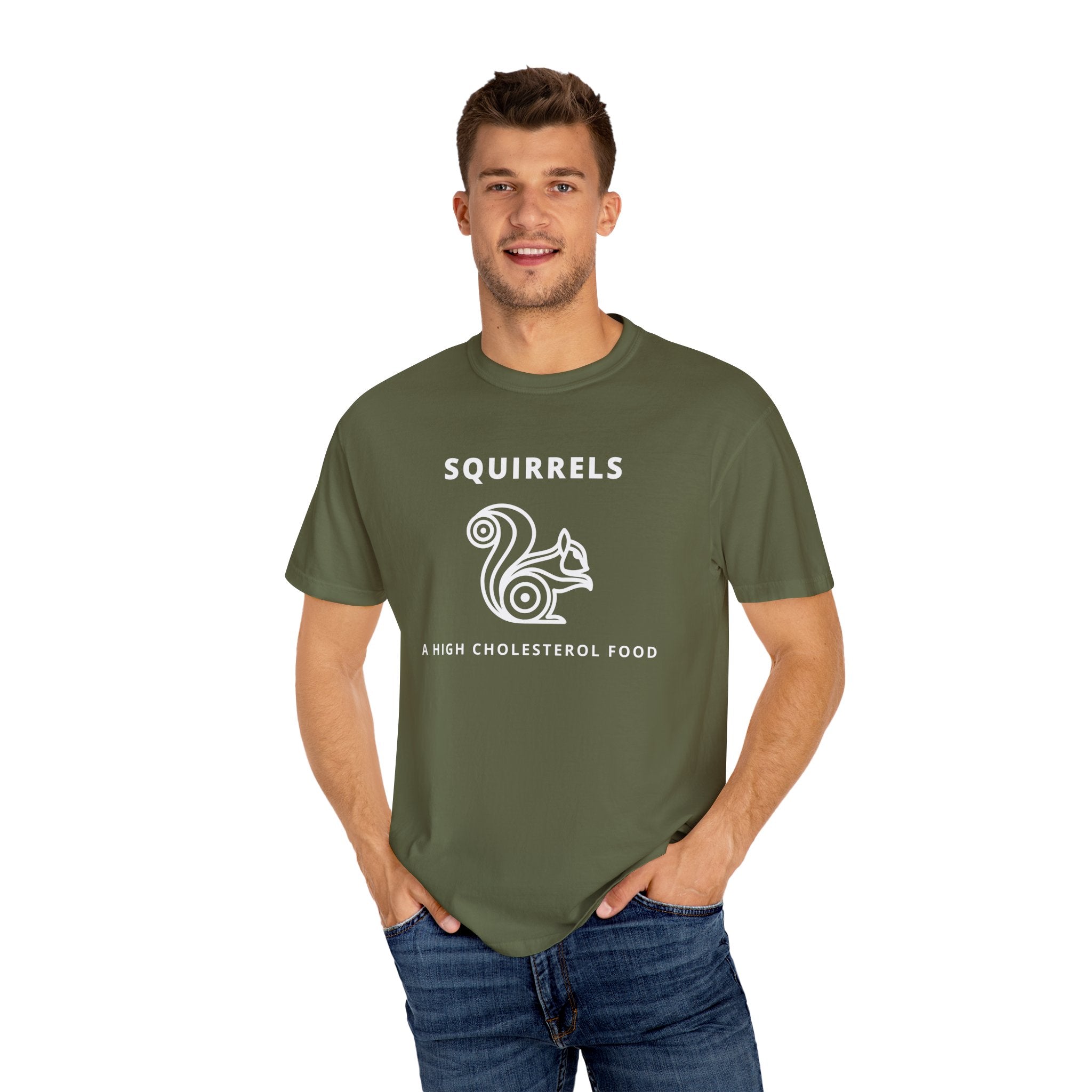 Word Fun: Squirrels - Garment-Dyed T-shirt