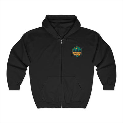Adult Sweatshirt, 30143 Adventure Awaits |515Gear.com |  Perfect for a brisk North GA day!