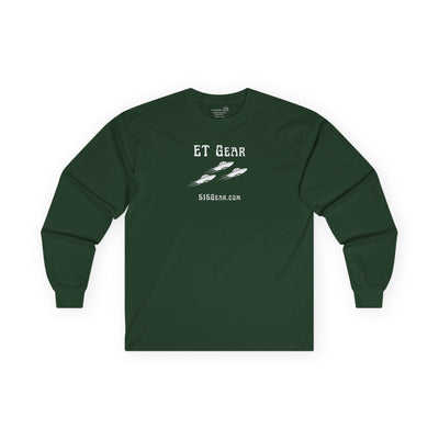 Unisex Adult Long-Sleeve T-shirt, Flying Saucer design | by 515Gear.com | Call Mulder and Scully!