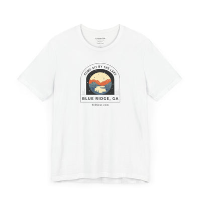 Unisex Adult T-shirt, by 515Gear.com | Blue Ridge, GA | Come Sit by the Lake!