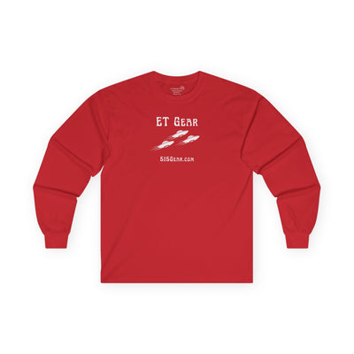 Unisex Adult Long-Sleeve T-shirt, Flying Saucer design | by 515Gear.com | Call Mulder and Scully!