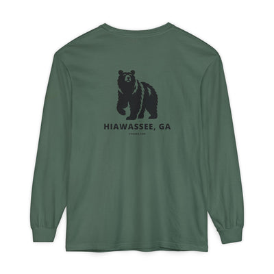 Unisex Adult Long Sleeve T-shirt, Bear Design by 515Gear.com | Hiawassee, GA | Please don't feed the bears!
