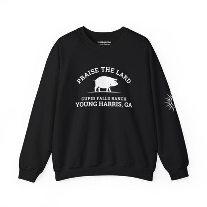 Sweatshirt, Praise the Lard Design, by 515Gear.com | Young Harris, GA | Cupid Falls