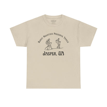 Burnt Mountain Preserve Trails, Unisex Heavy Cotton Tee