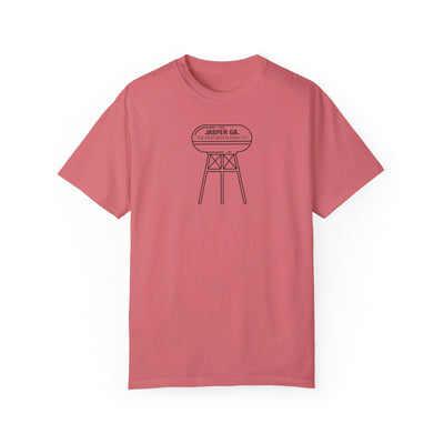 Jasper, GA "First Mountain City" Water Tower, Unisex Garment-Dyed adult T-shirt by 515Gear.com