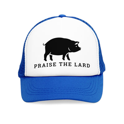 Trucker cap, Praise the Lard Design, by 515Gear.com | Hiawassee, GA | When Pigs Fly