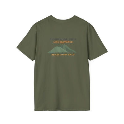 Adult t-shirt, Brasstown Bald Graphic, by 515Gear.com | Blairsville, GA | 30512