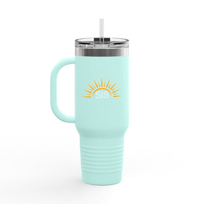 40 oz Travel Mug, 515 Sunshine Graphic | by 515Gear.com | Soak up the Sun!
