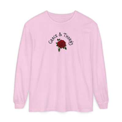 The Grace & Thorns Long Sleeve Comfort Colors Long Sleeve T-Shirt