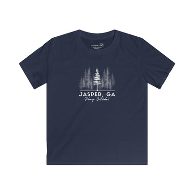 Kid’s T-Shirt, Woodland Trees by 515Gear.com | Jasper, GA | Play Outside - in the forest! 