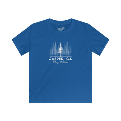 Kid’s T-Shirt, Woodland Trees by 515Gear.com | Jasper, GA | Play Outside - in the forest! 