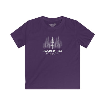 Kid’s T-Shirt, Woodland Trees by 515Gear.com | Jasper, GA | Play Outside - in the forest! 