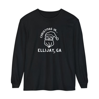 Christmas in Ellijay - Long Sleeve T-Shirt