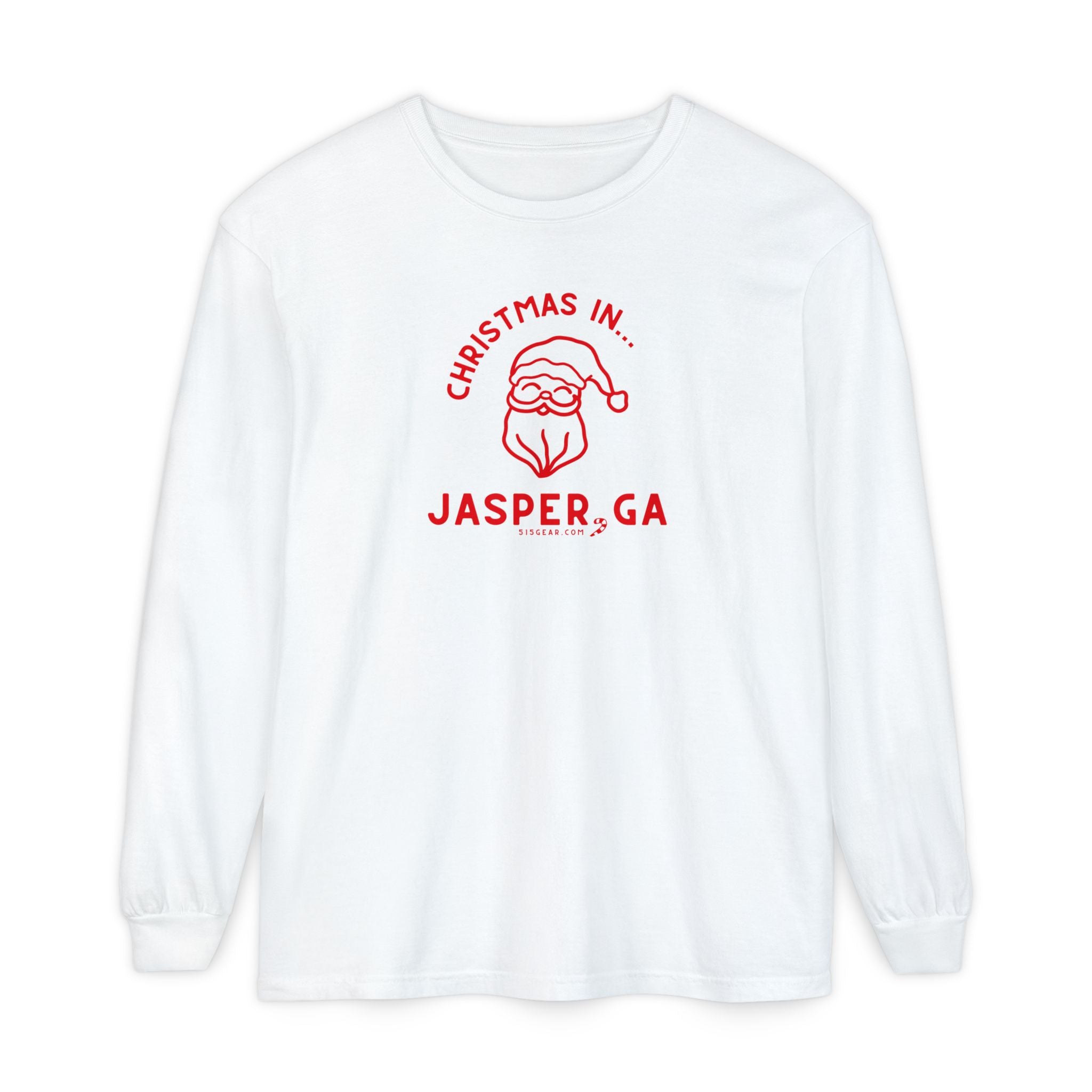 Christmas in Jasper GA – Santa Edition Long Sleeve Tee