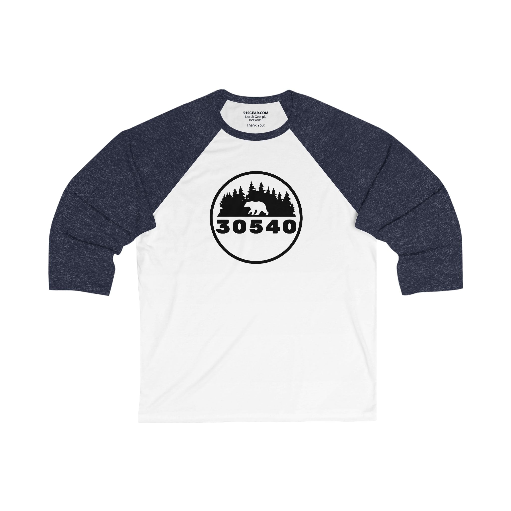 3\4 Sleeve Baseball Tee - 30540