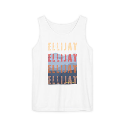 unisex tank-top, mountains graphic, by 515 Gear | Ellijay, GA | cotton tank perfect for casual hikes and workouts