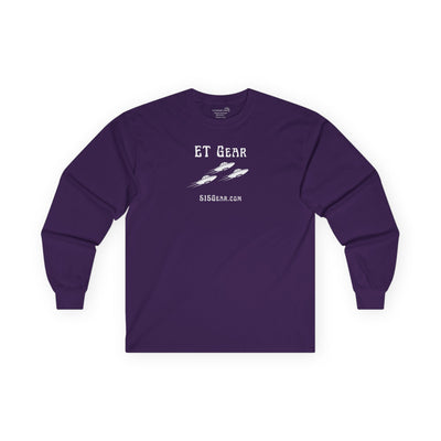 Unisex Adult Long-Sleeve T-shirt, Flying Saucer design | by 515Gear.com | Call Mulder and Scully!