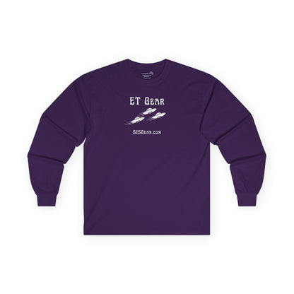 Unisex Adult Long-Sleeve T-shirt, Flying Saucer design | by 515Gear.com | Call Mulder and Scully!
