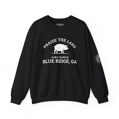 Sweatshirt, Praise the Lard Design, by 515Gear.com | Blue Ridge, GA | Aska Forest Farm