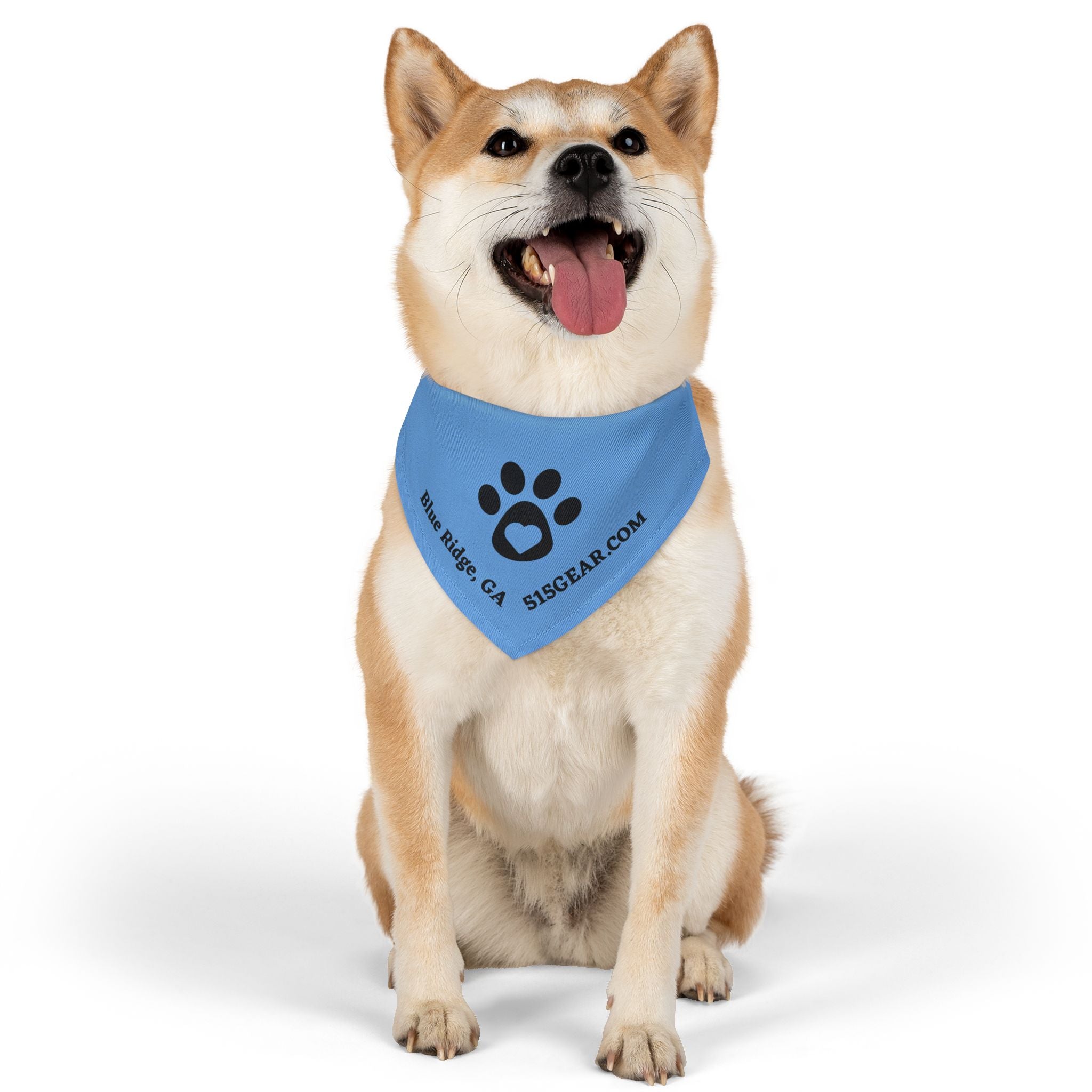 Dog Bandana, by 515 Gear.com | Blue Ridge, GA |  Bling for your favorite pup!