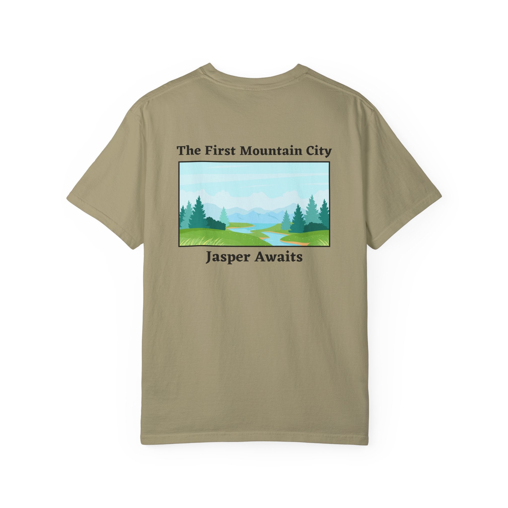 Jasper, The First Mountain City - Comfort Colors Garment-Dyed T-shirt