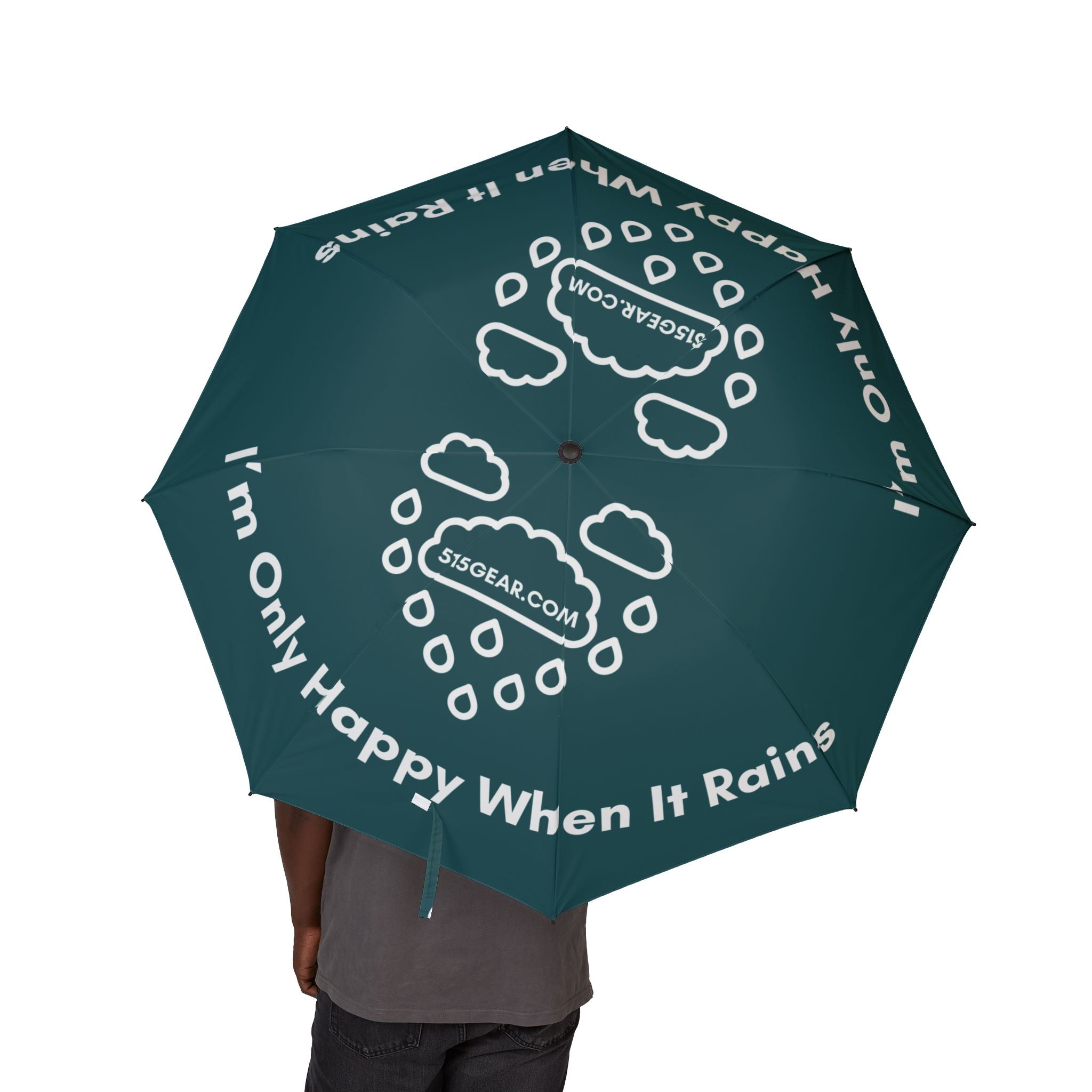 Only Happy When It Rains Umbrella by 515 Gear