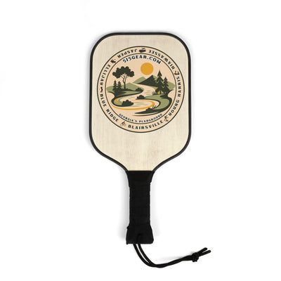 Pickleball Paddles Set – North Georgia Mountains Design Pickleball Kit (2 Paddles + 2 Balls)