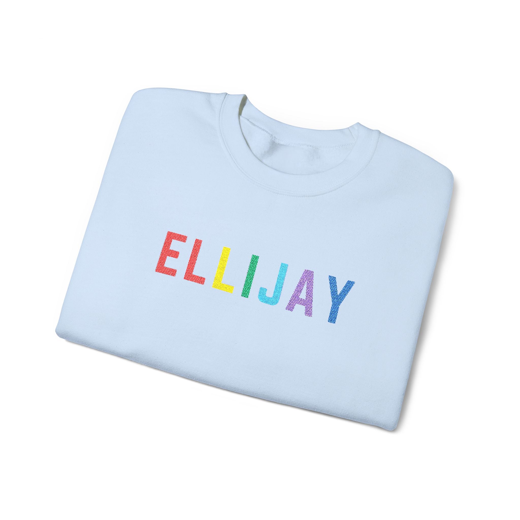 Color Me Ellijay Unisex Embroidered Sweatshirt