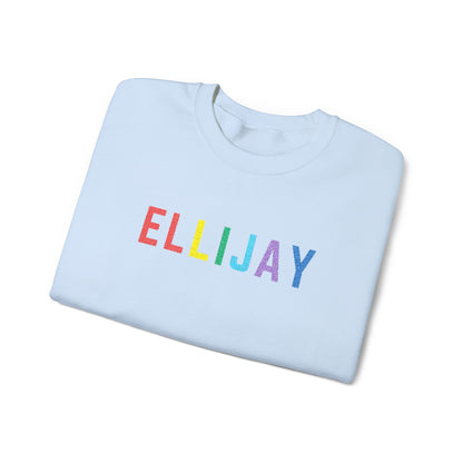 Color Me Ellijay Unisex Embroidered Sweatshirt