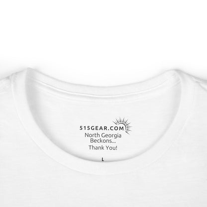 July 4th Collection - Glaringly Patriotic - Women’s Short Sleeve V-Neck Softstyle Tee